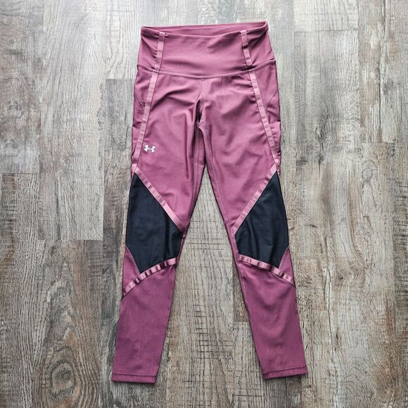 Under Armour Heatgear Shine Cropped Leggings - Picture 2 of 4